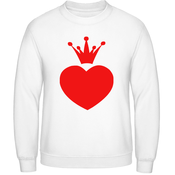 Coeur Avec Couronne Sweatshirt contain pic
