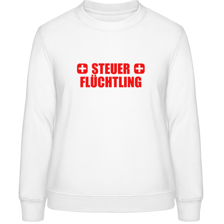 Steuerflüchtling Sweat-shirt pour femme contain pic