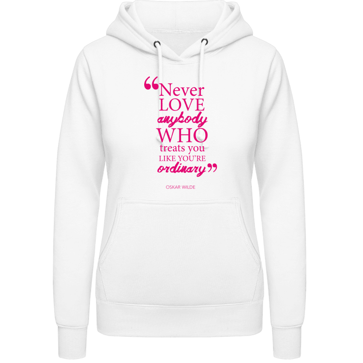 Like You Are Ordinary Sweat à capuche pour femme contain pic