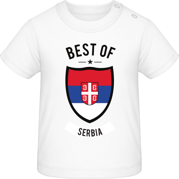 Best of Serbia Baby T-skjorte 0 image