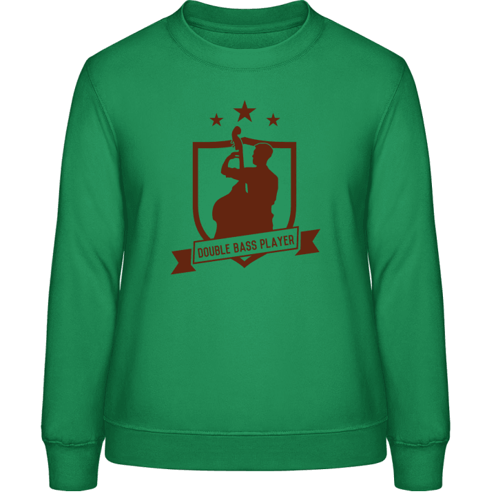 Double Bass Player Star Vrouwen Sweatshirt contain pic