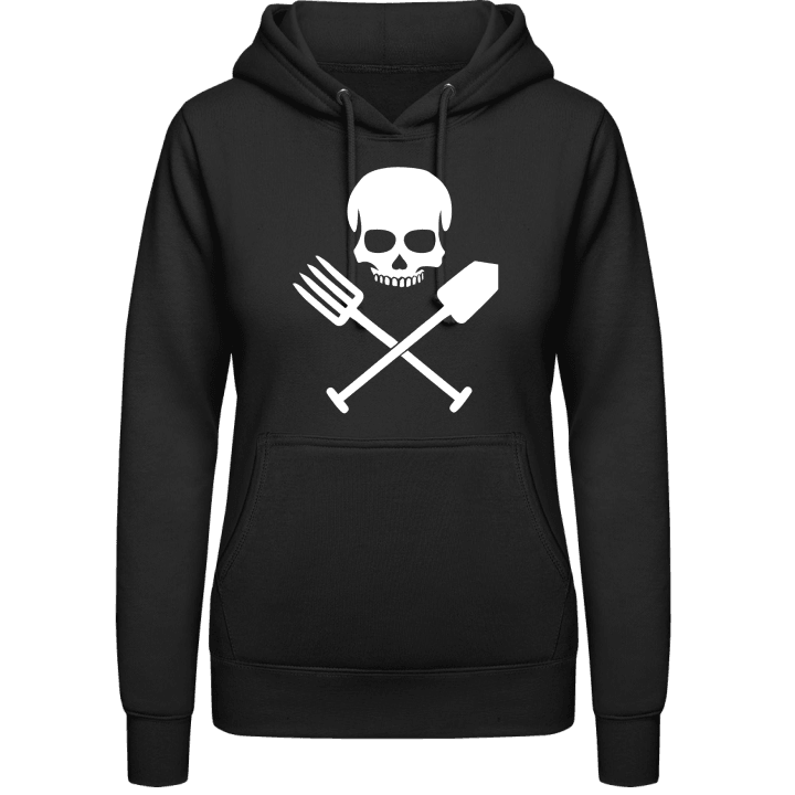 Farmer Skull Vrouwen Hoodie contain pic
