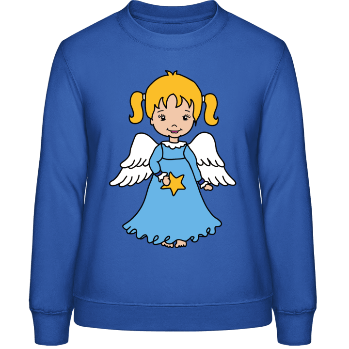 Angel Girl With Star Women Sweatshirt 0 image