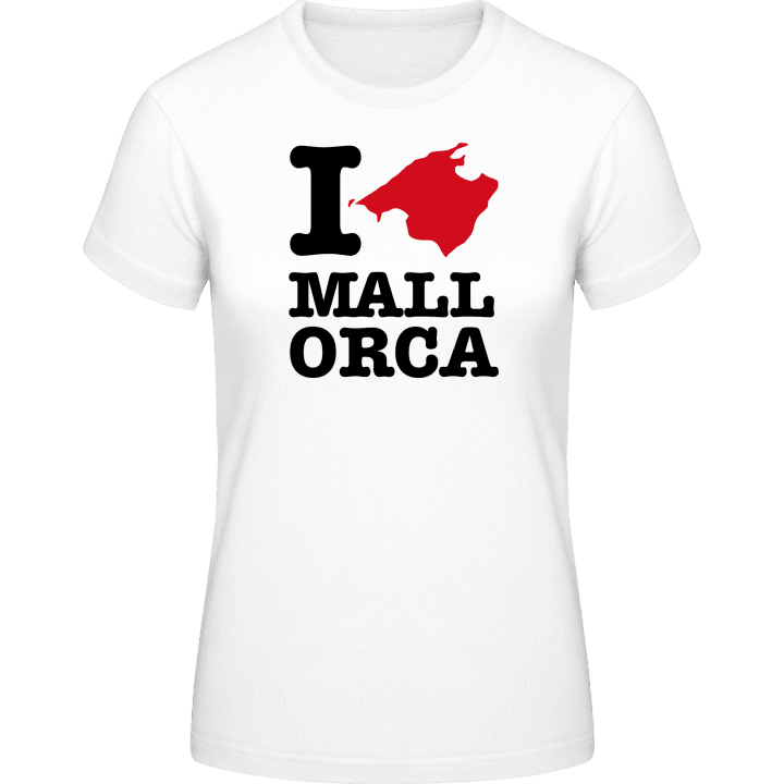 I Love Mallorca T-skjorte for kvinner contain pic
