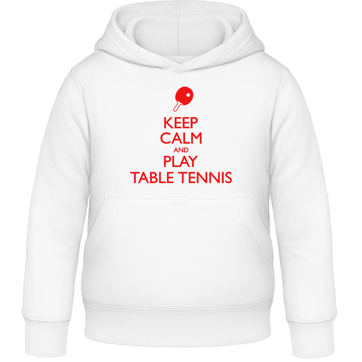 Play Table Tennis Kids Hoodie contain pic
