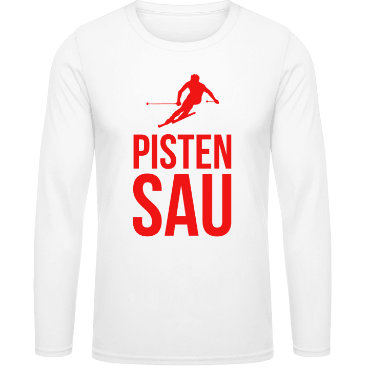 Pistensau Skifahrer T-shirt à manches longues contain pic