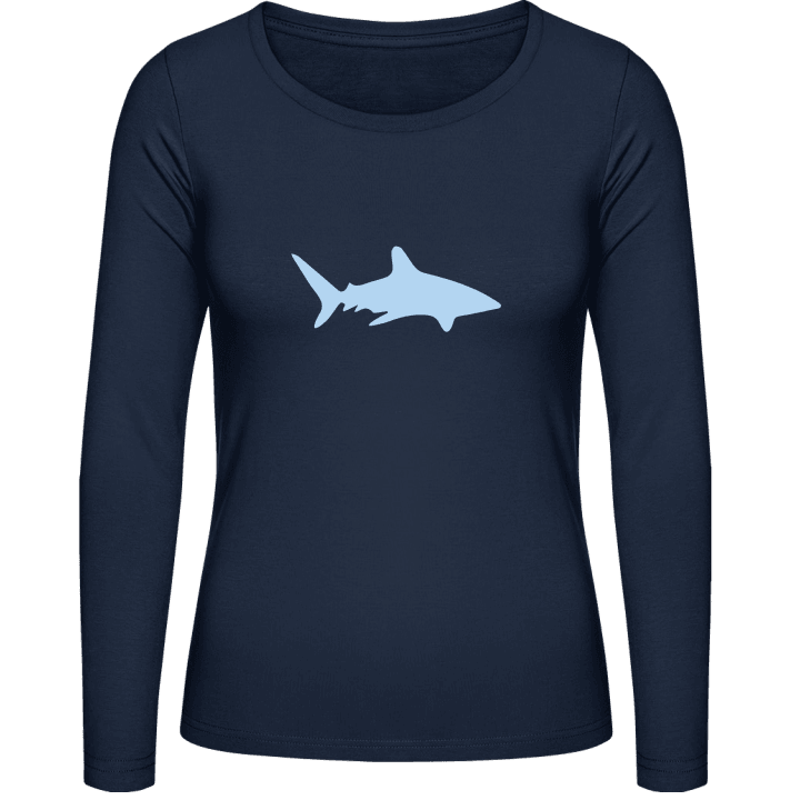 Great White Shark T-shirt à manches longues pour femmes 0 image