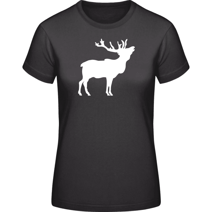 Stag Deer Illustration Vrouwen T-shirt 0 image