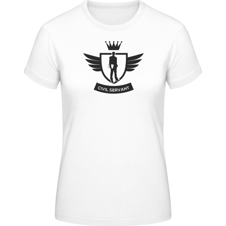 Civil Servant Coat Of Arms Winged Vrouwen T-shirt contain pic
