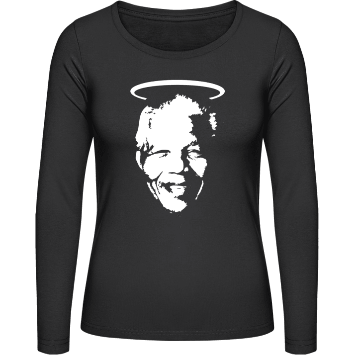 Nelson Mandela Frauen Langarmshirt contain pic