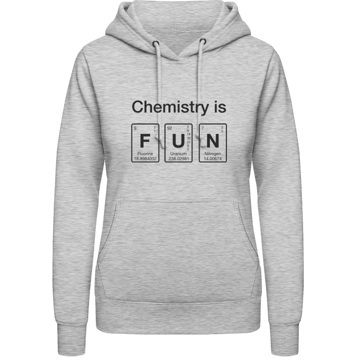 Chemistry Is Fun Women Hoodie contain pic