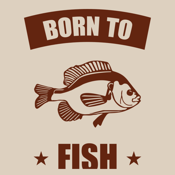 Born To Fish Funny Väska av tyg 0 image