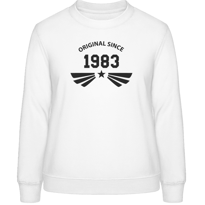 Original since 1983 Sweatshirt för kvinnor 0 image