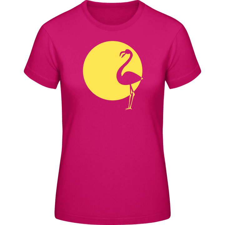 Flamingo Silhouette Frauen T-Shirt 0 image