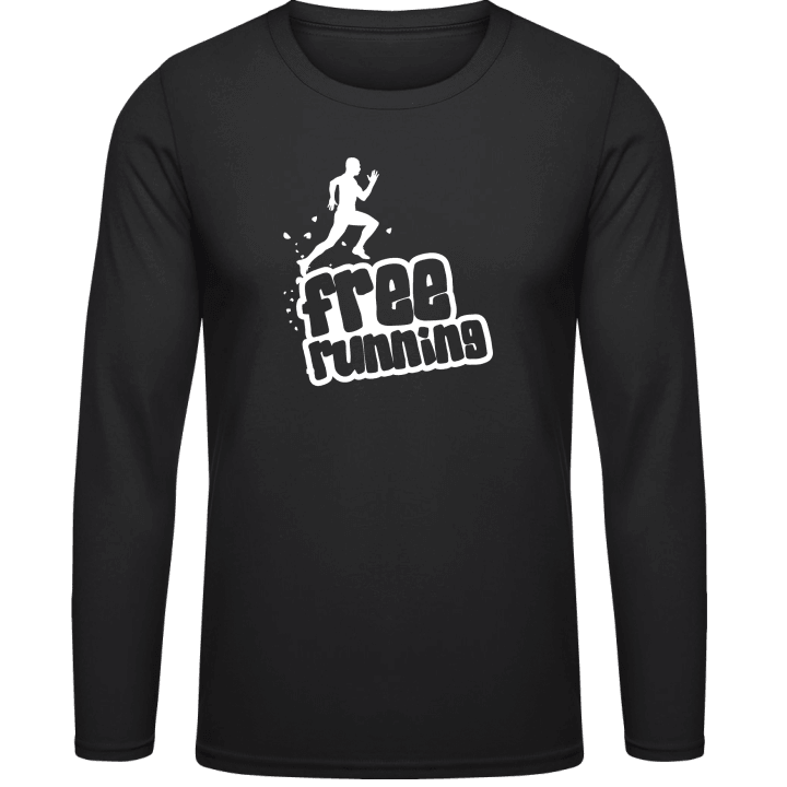 Free Running T-shirt à manches longues contain pic