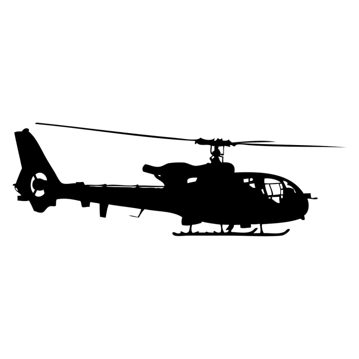 Helicopter Illustration Langarmshirt 0 image
