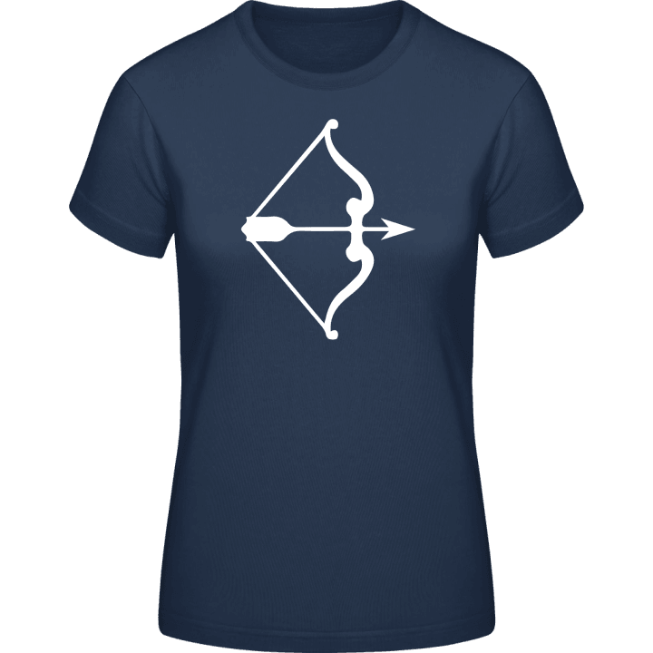 Sagittarius Bow and arrow T-skjorte for kvinner contain pic