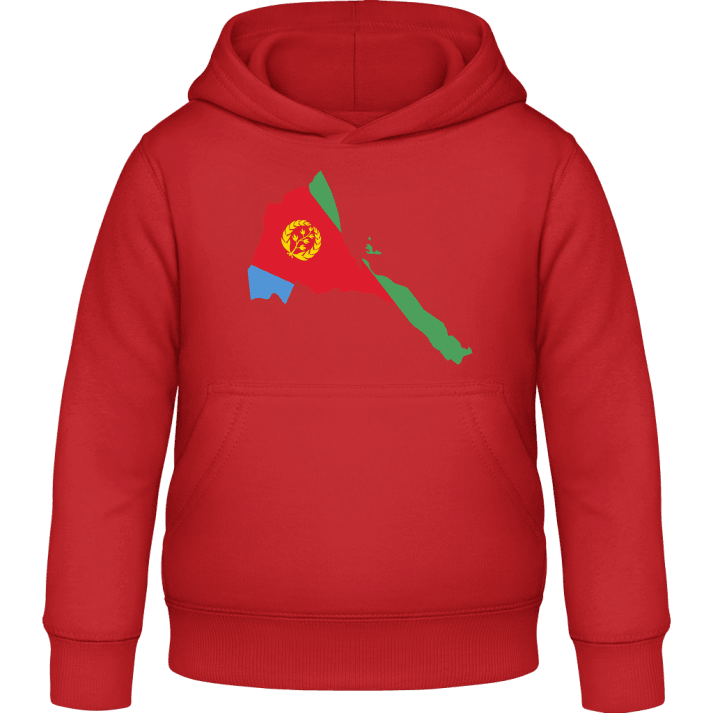 Eritrea Map Kids Hoodie contain pic