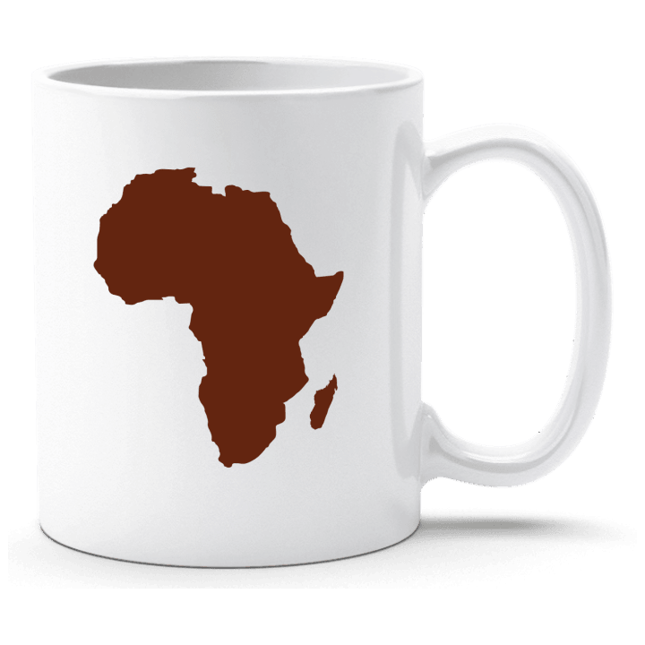 Africa Map Cup contain pic