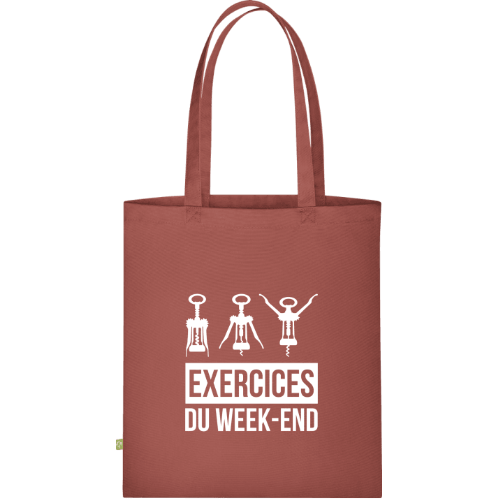 Exercises du week-end Väska av tyg contain pic