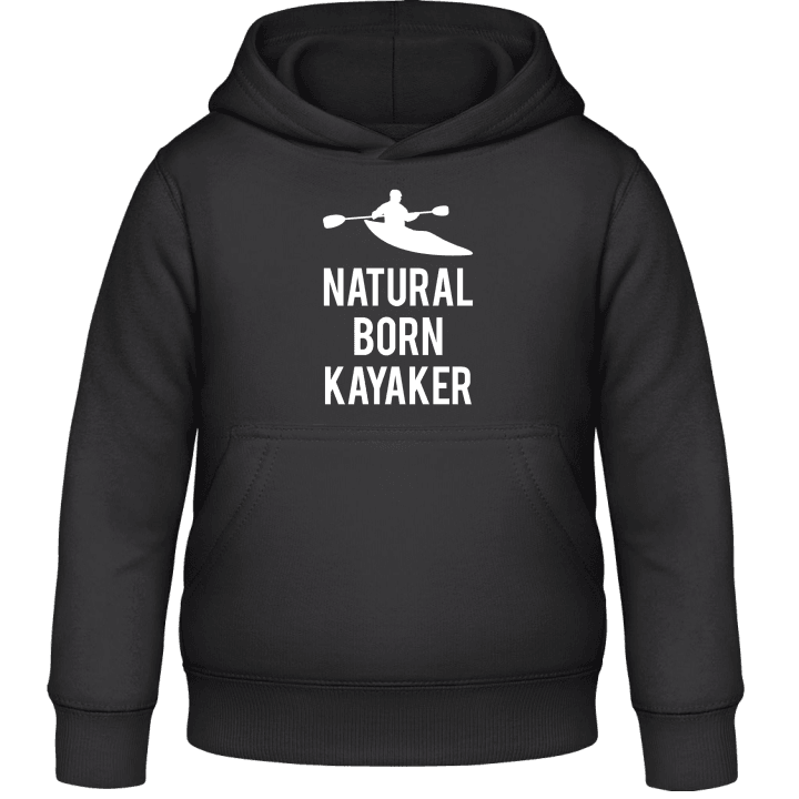 Natural Born Kayaker Kids Hoodie contain pic