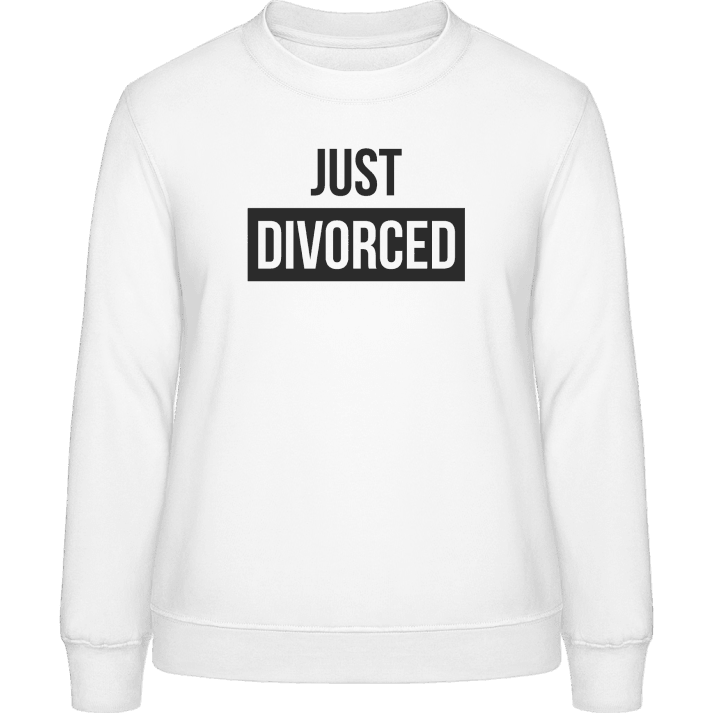 Just Divorced Sweatshirt för kvinnor 0 image