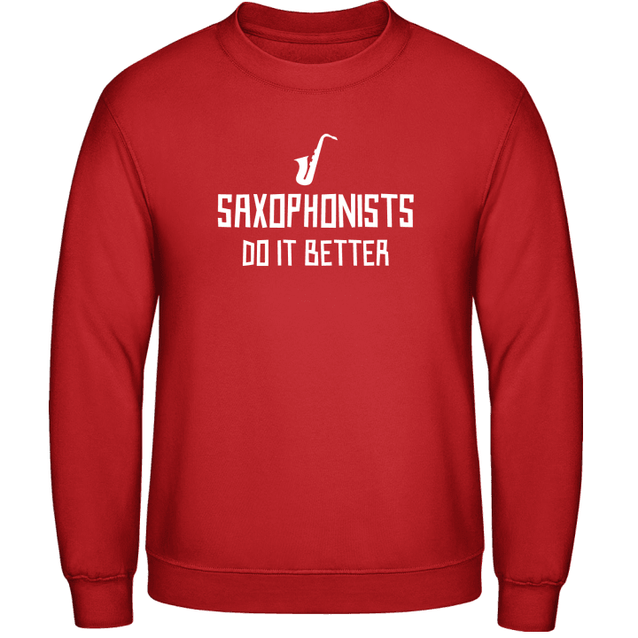Saxophonists Do It Better Sudadera contain pic