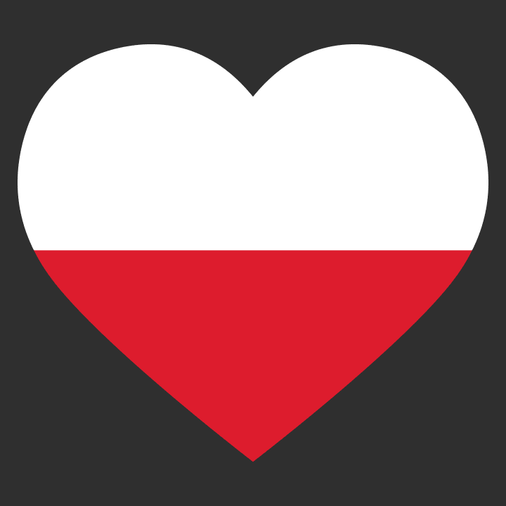 Poland Heart Flag Baby romperdress 0 image