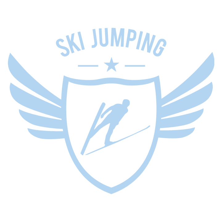 Ski Jumping Winged Vrouwen Lange Mouw Shirt 0 image