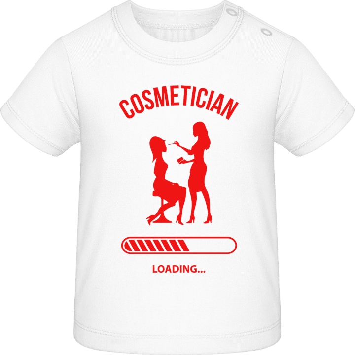 Cosmetician Loading T-shirt för bebisar contain pic