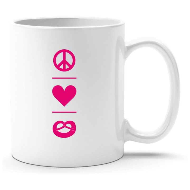Peace Love Brezel Cup 0 image