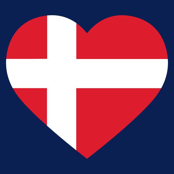 Danemark coeur T-shirt pour femme 0 image