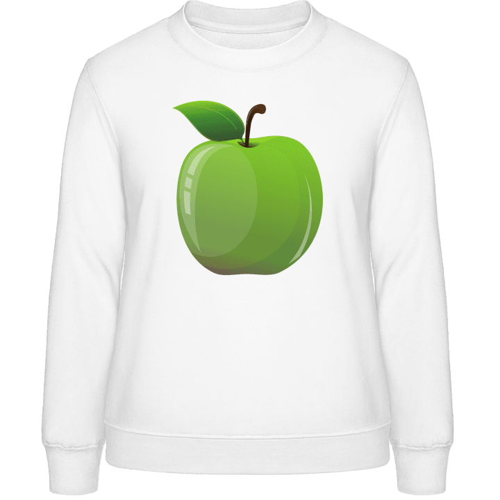 Green Apple Felpa donna contain pic