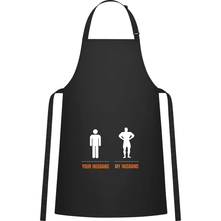 Your Husband My Husband Kitchen Apron contain pic