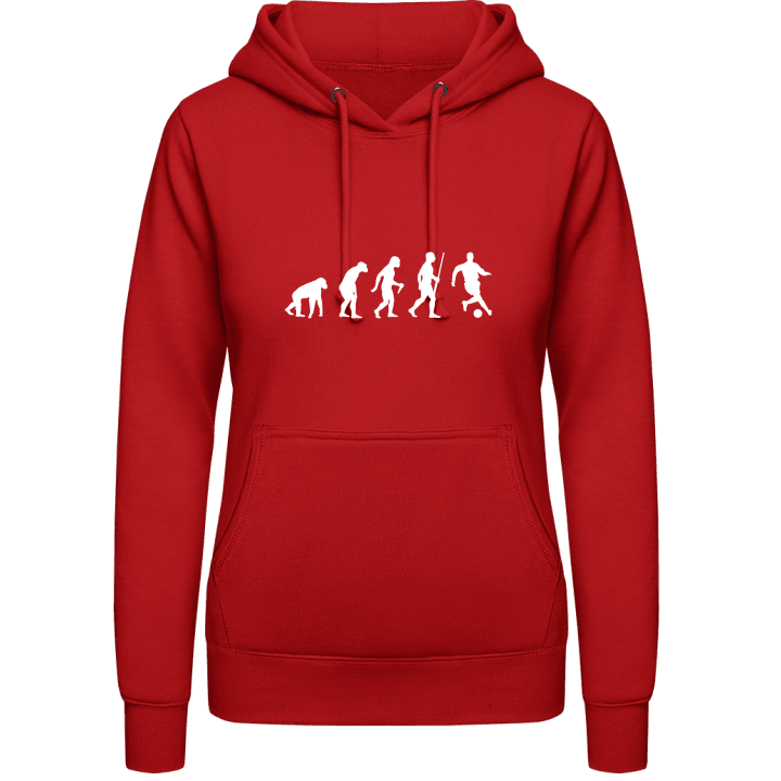Football Soccer Evolution Women Hoodie contain pic