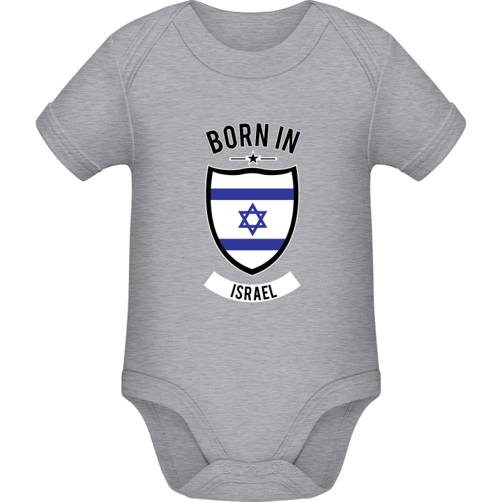 Born in Israel Baby Strampler contain pic