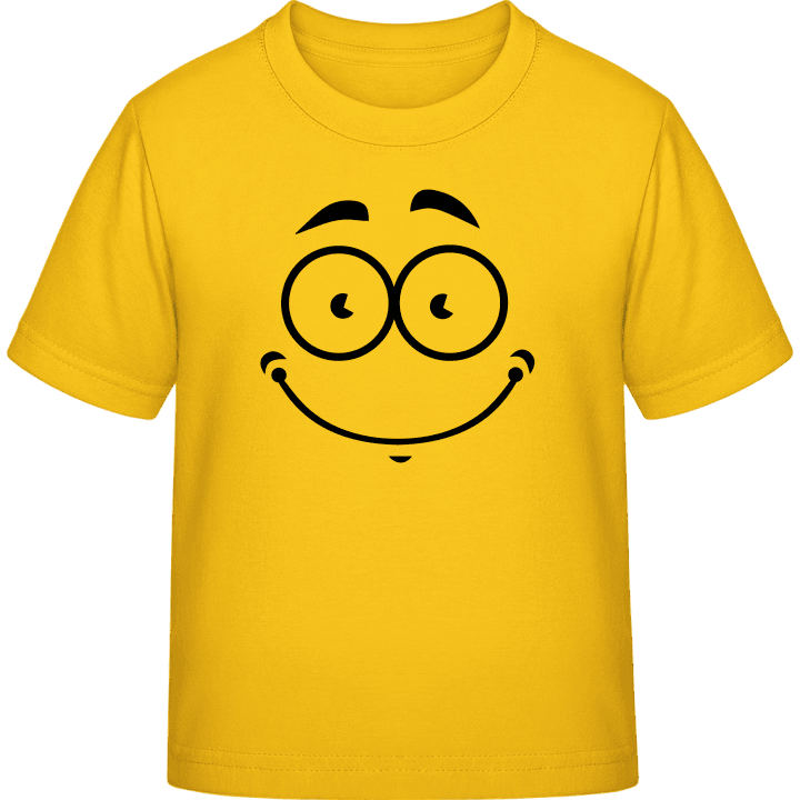 Smiley Face Happy T-shirt för barn contain pic