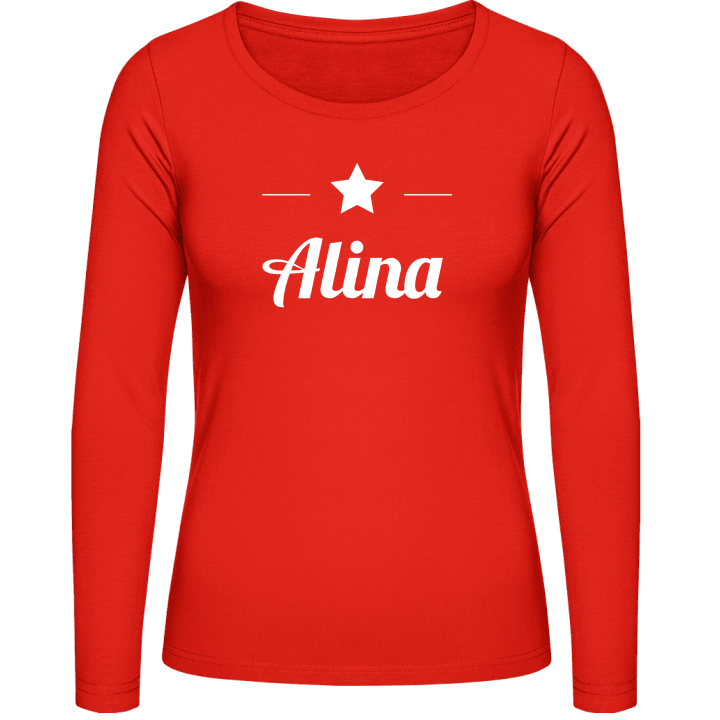 Alina Star Vrouwen Lange Mouw Shirt 0 image