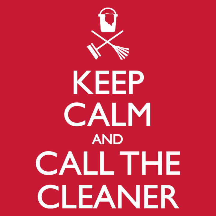 Keep Calm And Call The Cleaner Langærmet skjorte til kvinder 0 image
