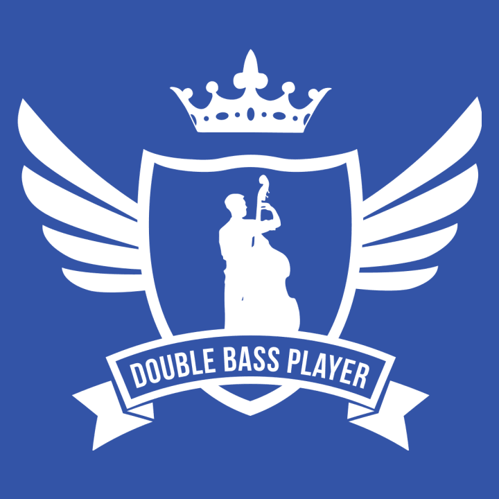 Double Bass Player Crown Langermet skjorte for kvinner 0 image