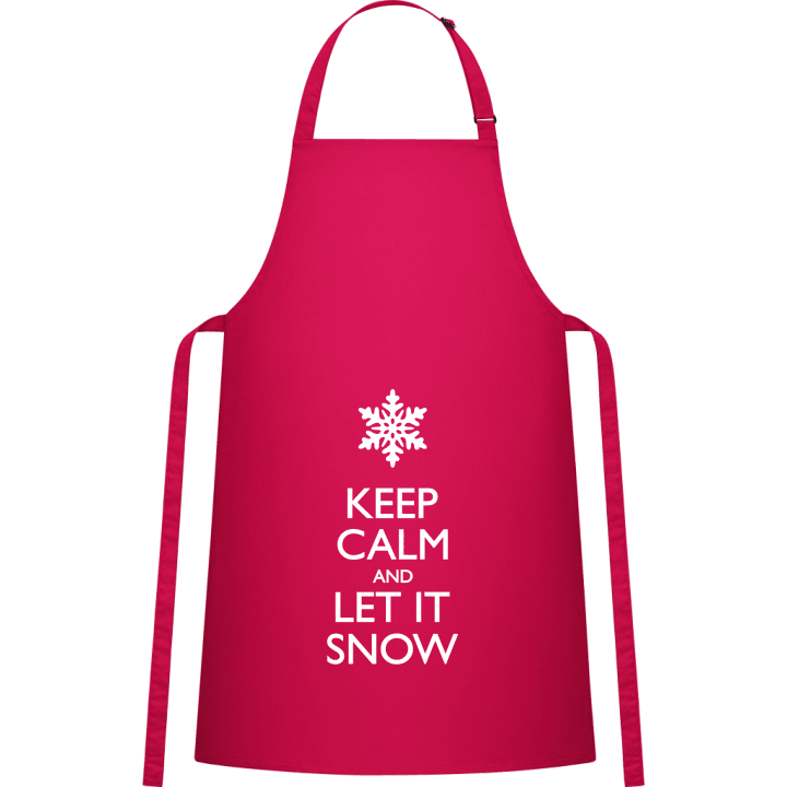 Keep Calm And Let It Snow Grembiule da cucina 0 image