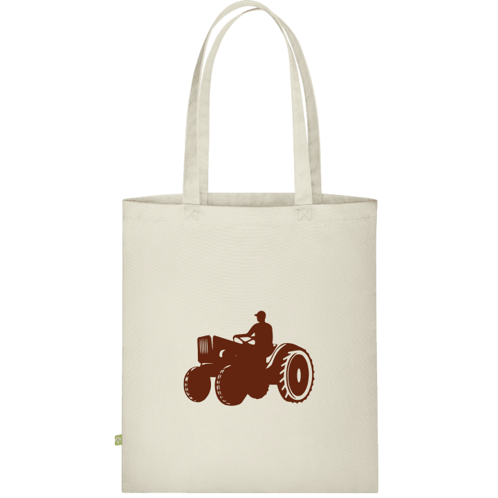 Farmer With Tractor Stofftasche 0 image