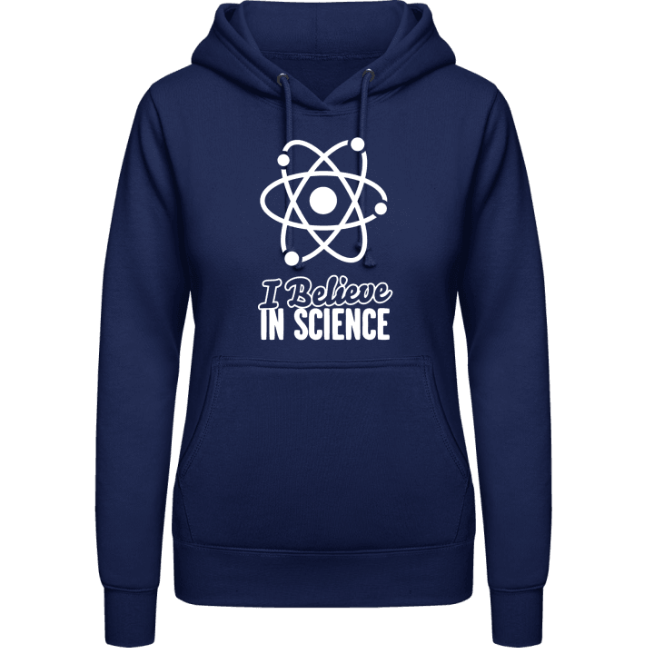 I Believe In Science Sudadera con capucha para mujer contain pic
