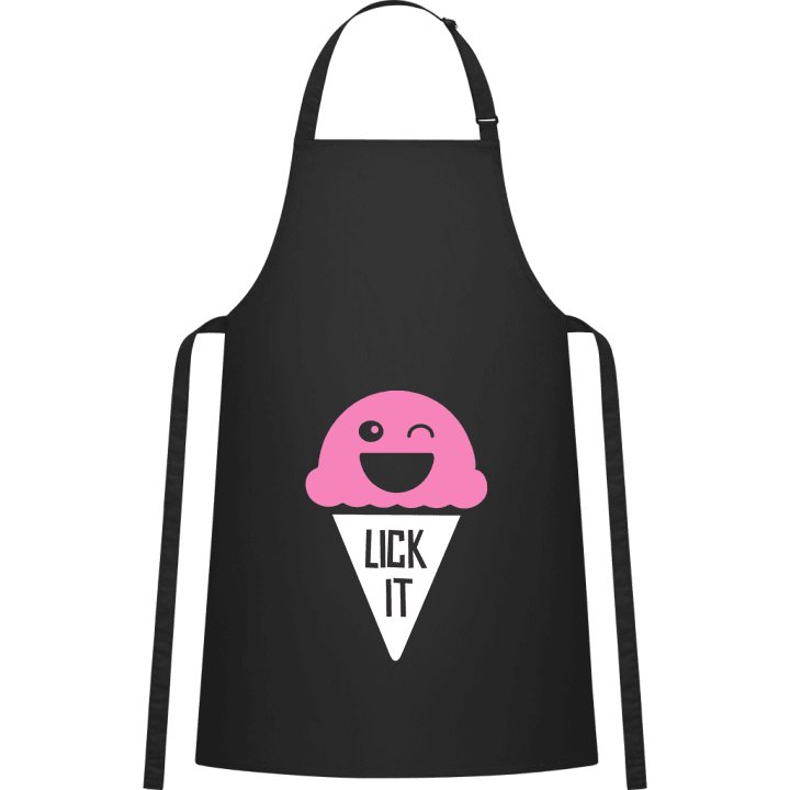 Lick It Ice Cream Förkläde för matlagning contain pic