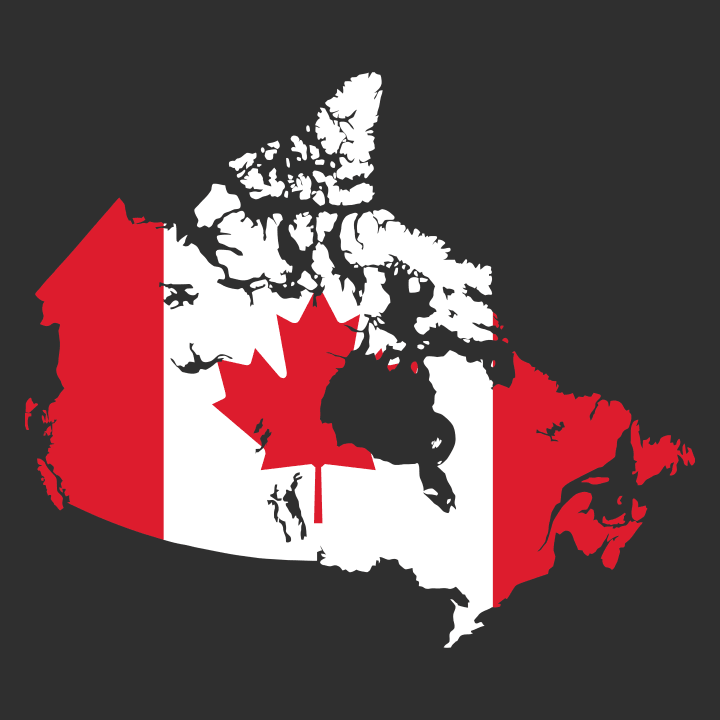 Canada Map Langærmet skjorte til kvinder 0 image