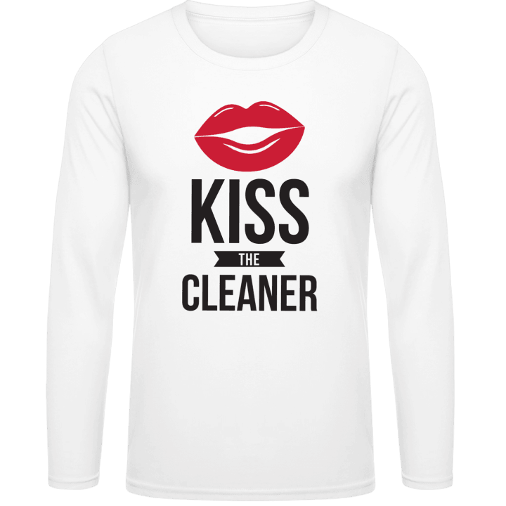 Kiss The Cleaner Shirt met lange mouwen contain pic