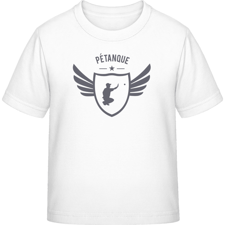 Pétanque Winged Camiseta infantil contain pic
