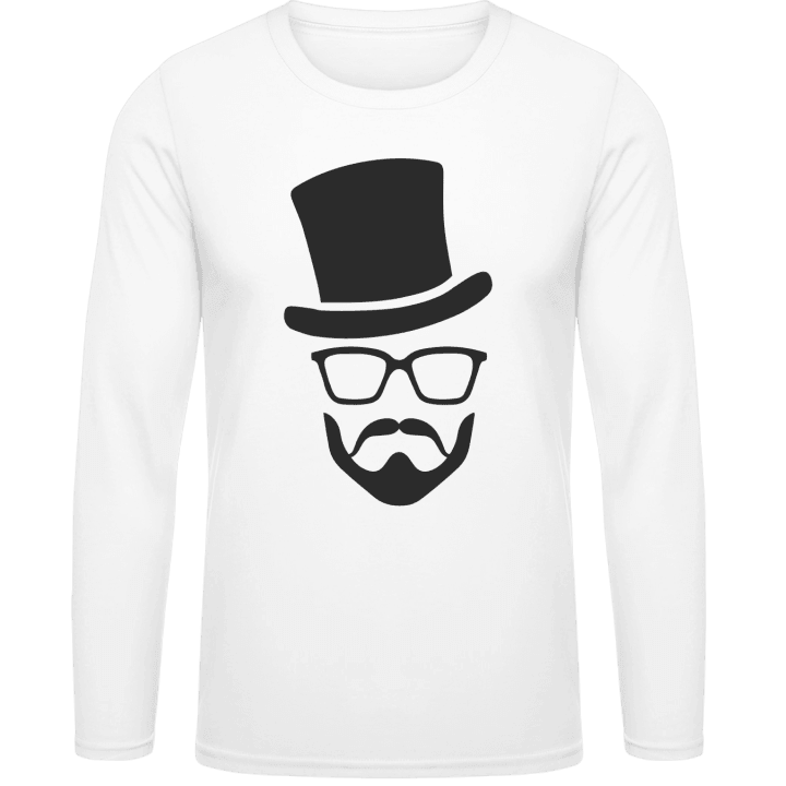 Hipster Groom Shirt met lange mouwen 0 image