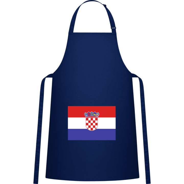 Croatia Flag Kitchen Apron contain pic