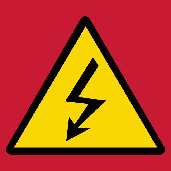 Electricity Warning Kids T-shirt 0 image
